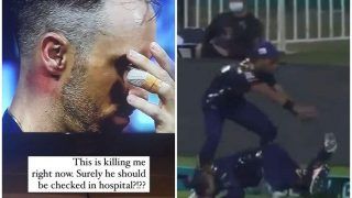 Faf du Plessis' Wife Reacts After Her Husband's Nasty Collison With Mohammad Hasnain During PSL 2021 Match